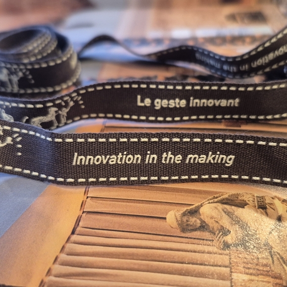Hermès Accessories - Herme`s novativation In The Making Brown Ribbon Accessory